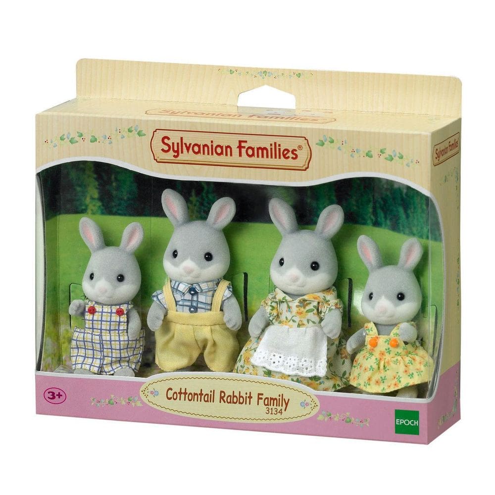 Sylvanian Families Bonecos Coelhos Cauda De Algodão - Epoch