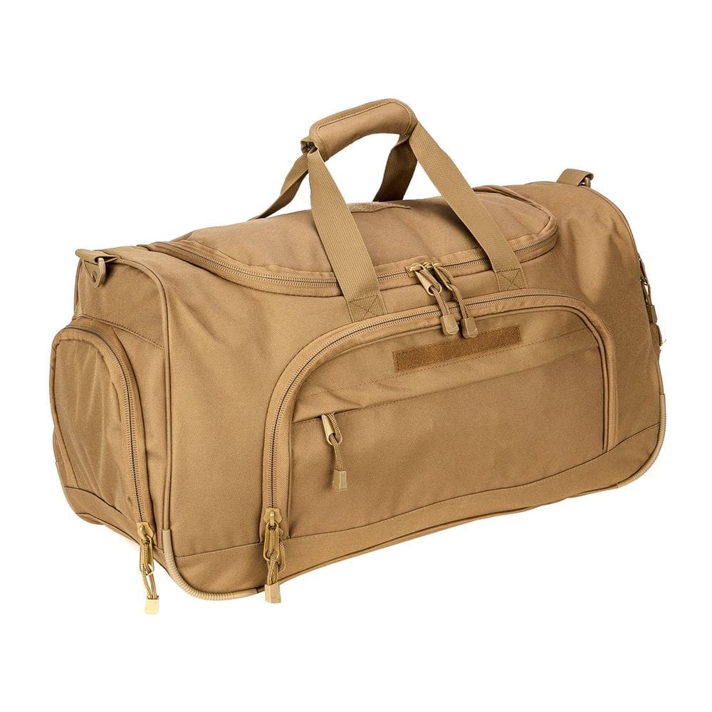 Mochila de ginástica ZsearArmy para homens, mochila esportiva com compartimento para sapatos (modelo TAN B)