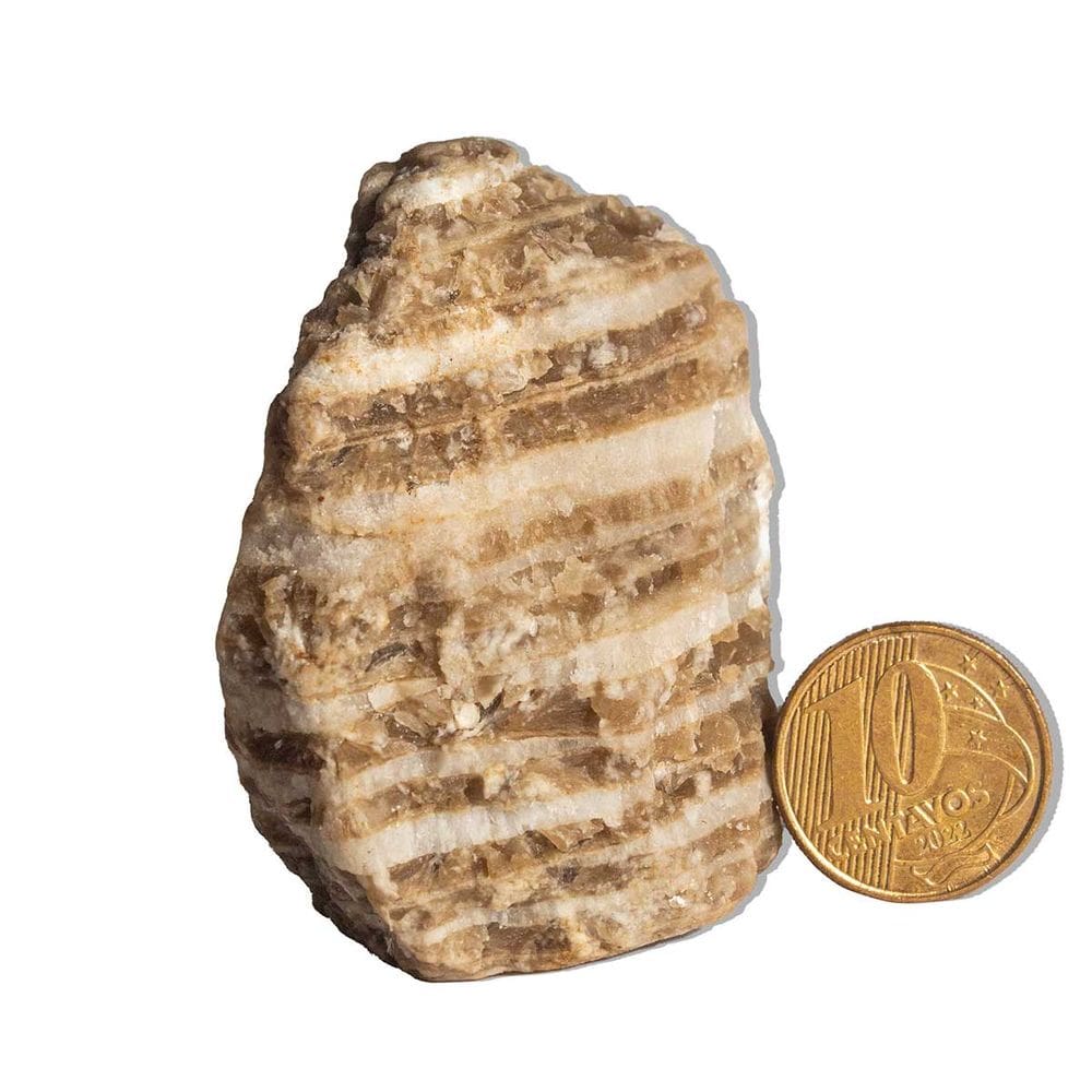 01 Gesso Pedra Bruto Natural 50 a 100g 5 a 8cm Tipo B