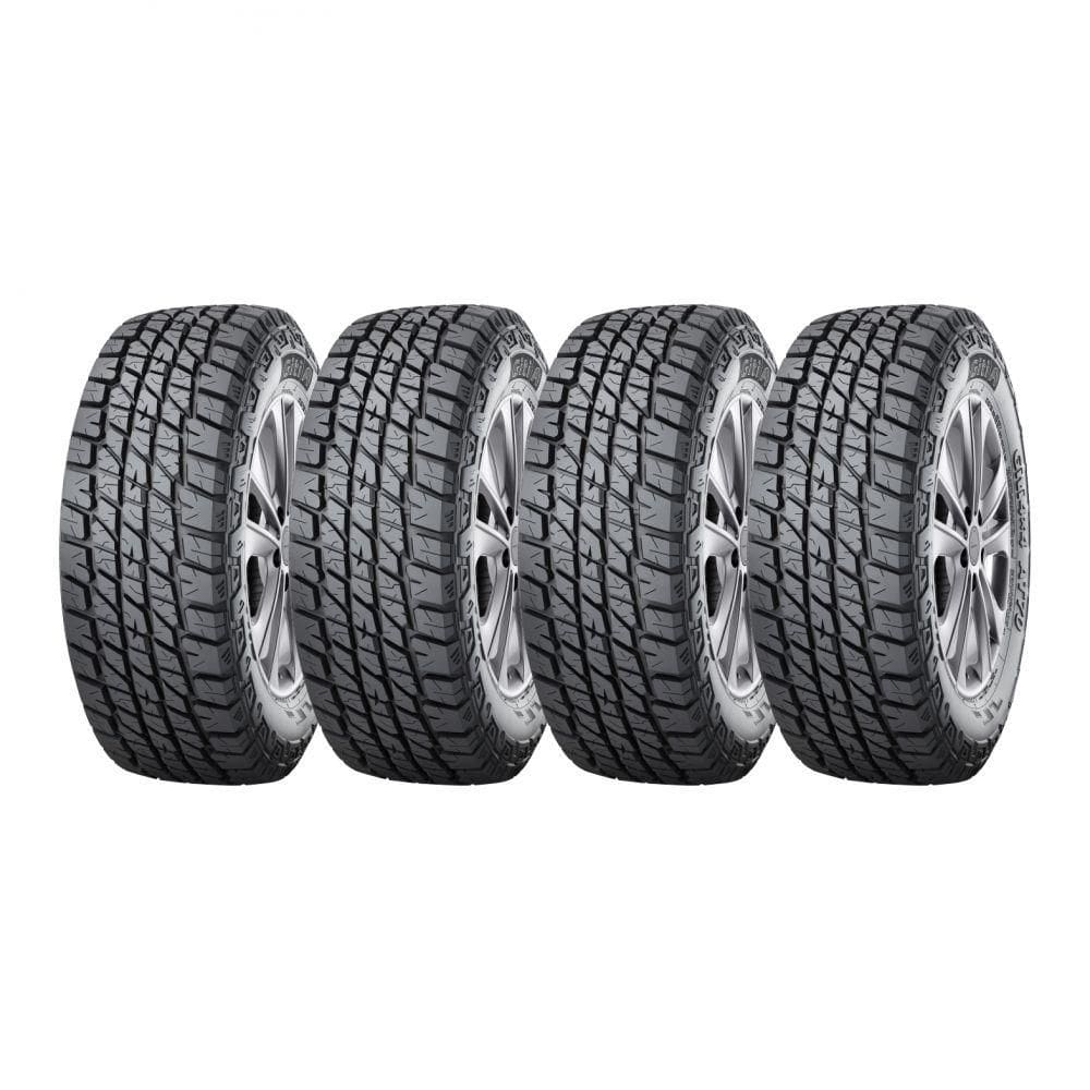 Kit 4 Pneus Giti Aro 17 255/65R17 Giti 4X4 AT70 Letra Branca 110T