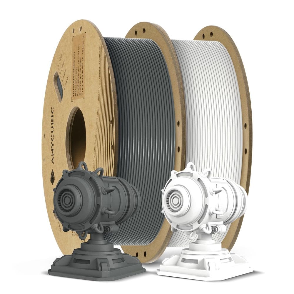 Pacote de filamento de impressora 3D ANYCUBIC PLA Plus de 1,75 mm e 1 kg