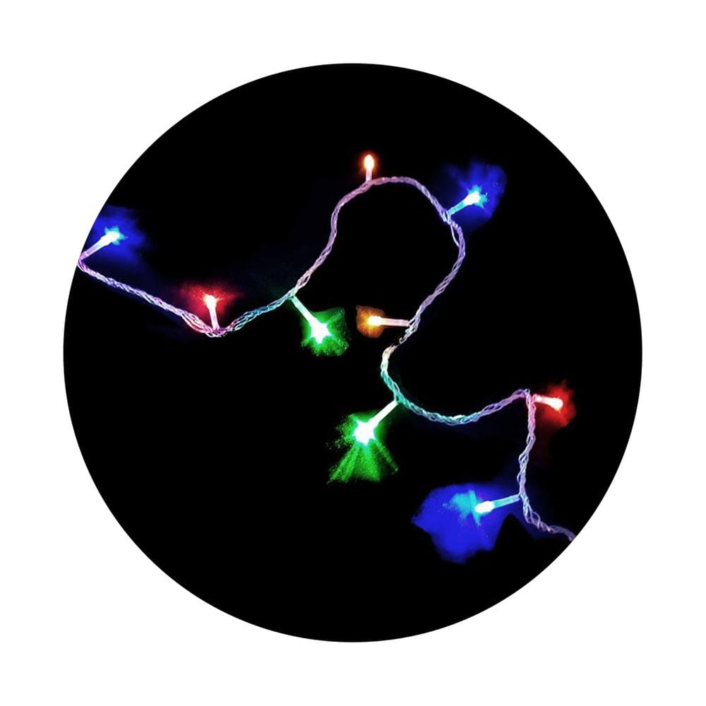 Cordão de LED a Pilha: Decoração com Brilho