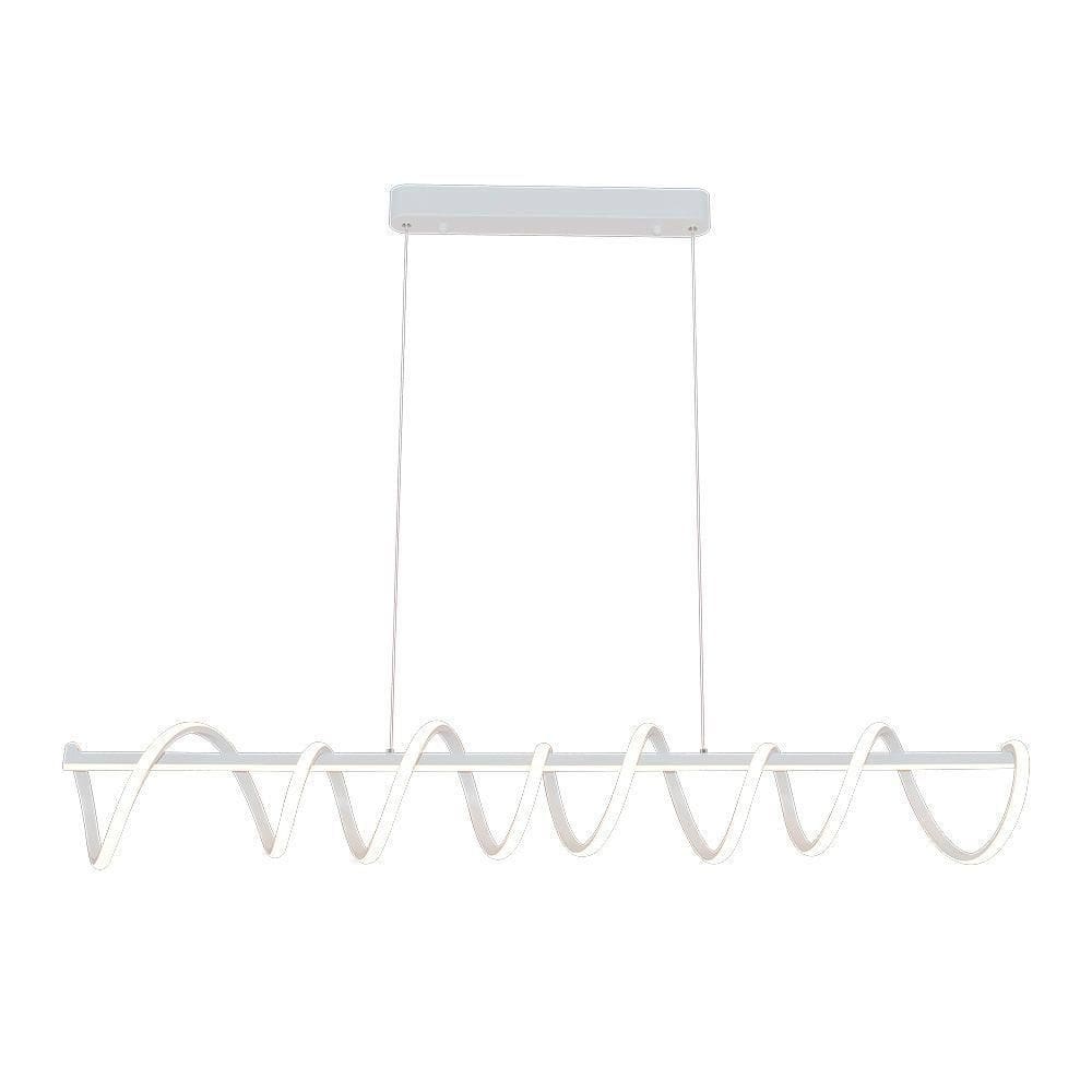 Lustre Pendente Sindora Dcd03070 Branco Led Bivolt