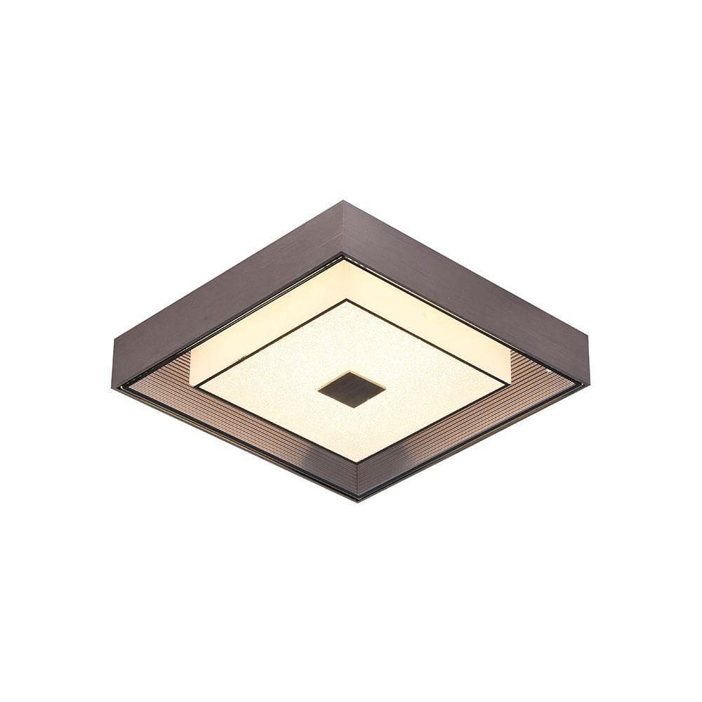 Plafon Sindora Dcx015064 Led Bivolt Marrom