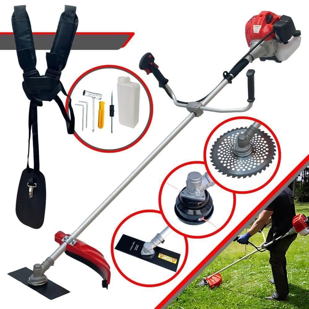 Roçadeira Lateral CG430P TB Com Carretel E Faca 2p + Faca 40D