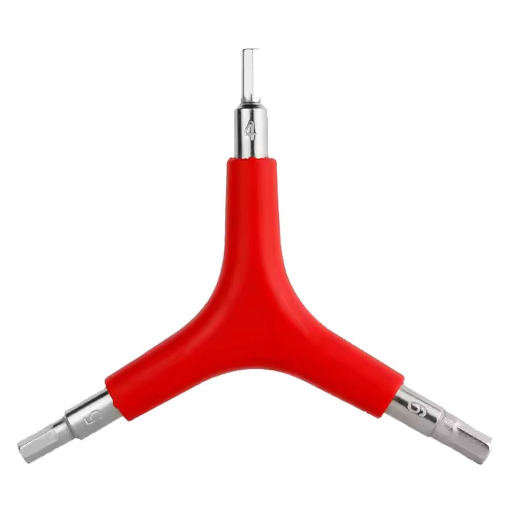 Chave Allen Triângulo Tipo Y /5/6mm Emborrachado Hexagonal Bike Mtb Speed Absolute