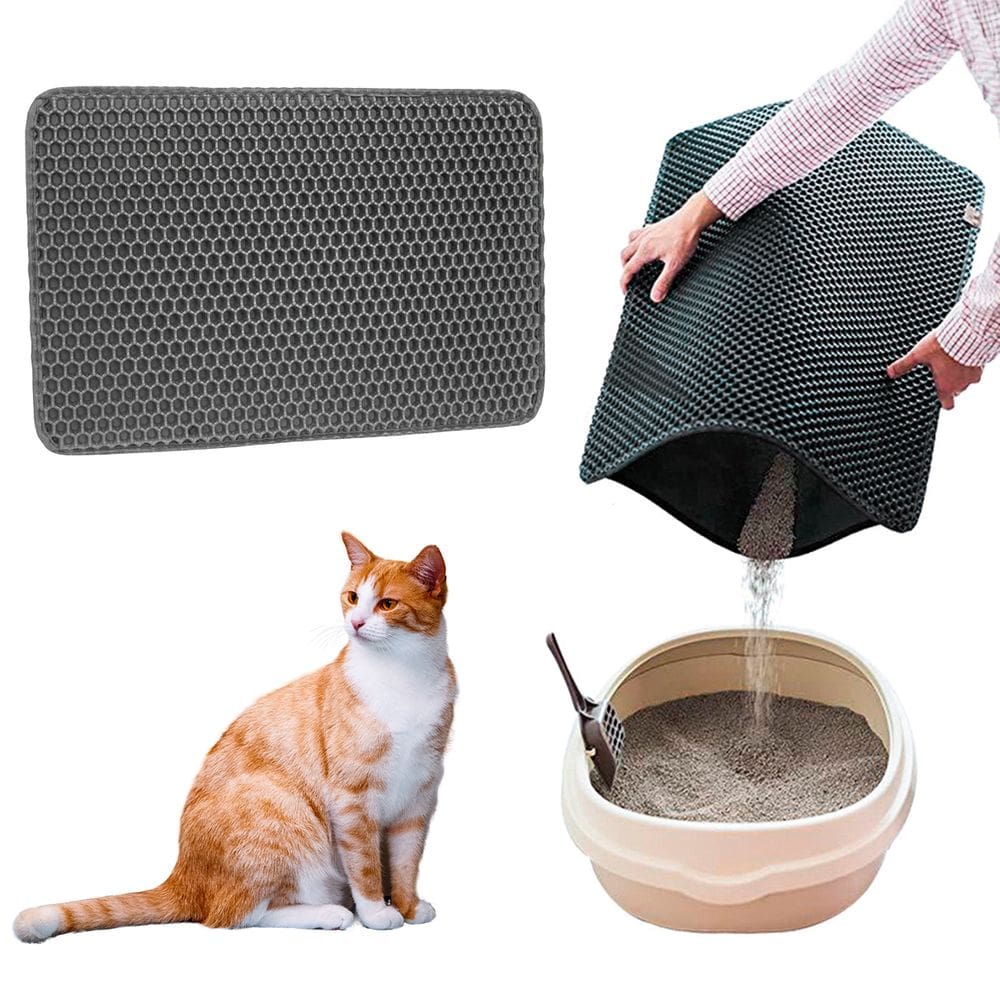 Tapete Higiênico para Gato Coletor de Areia 30x45cm