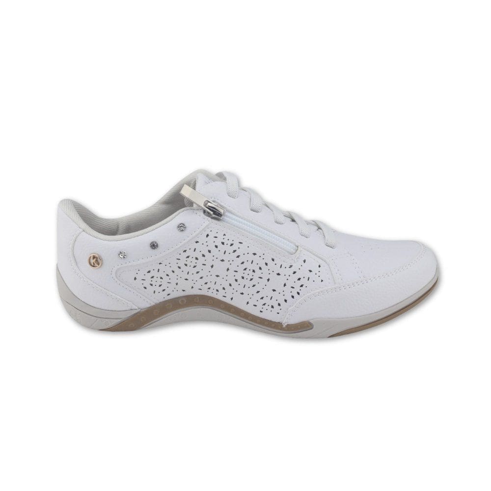 Sapatênis feminino Kolosh C1294 elástico com zíper