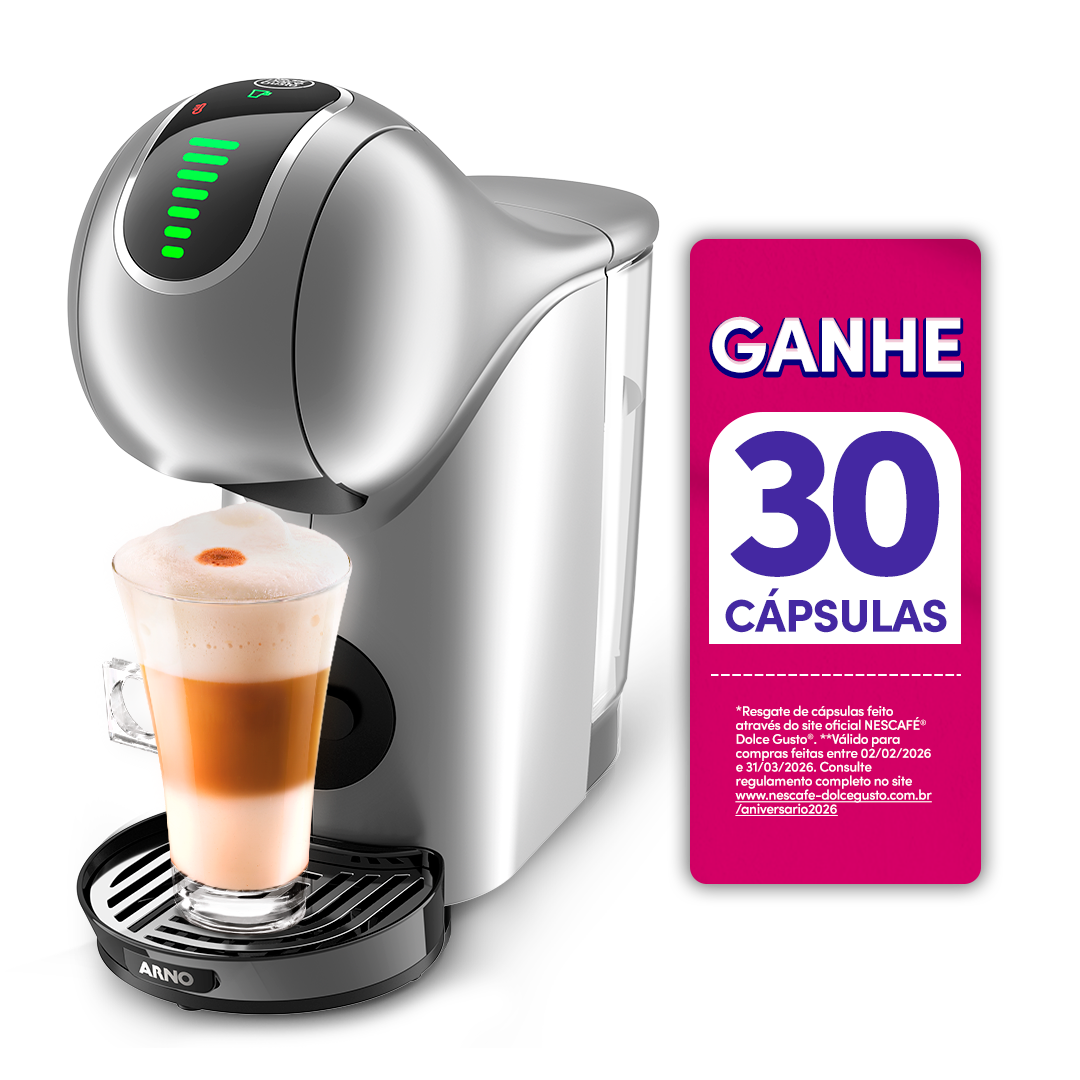 Cafeteira Nescafé Dolce Gusto Genio S Touch Prata 110v
