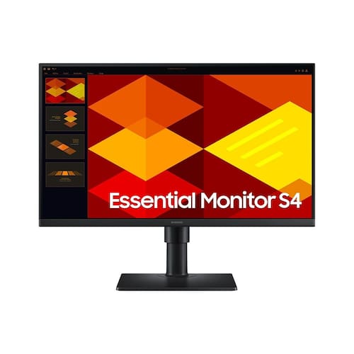 Imagem do produto Monitor Essential S4 24" FHD 100Hz Samsung LS24D400GALMZD em Extra