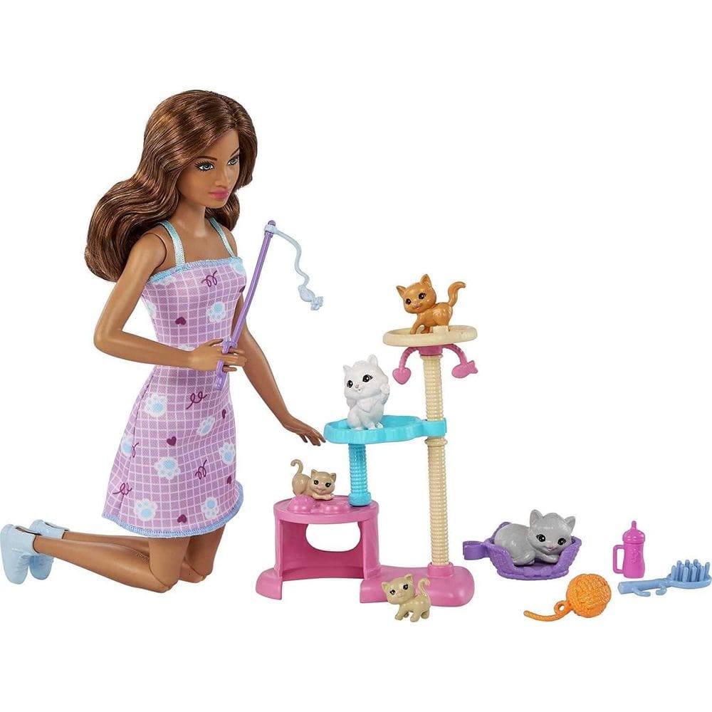 Barbie Boneca Com Pets Mattel Hhb70