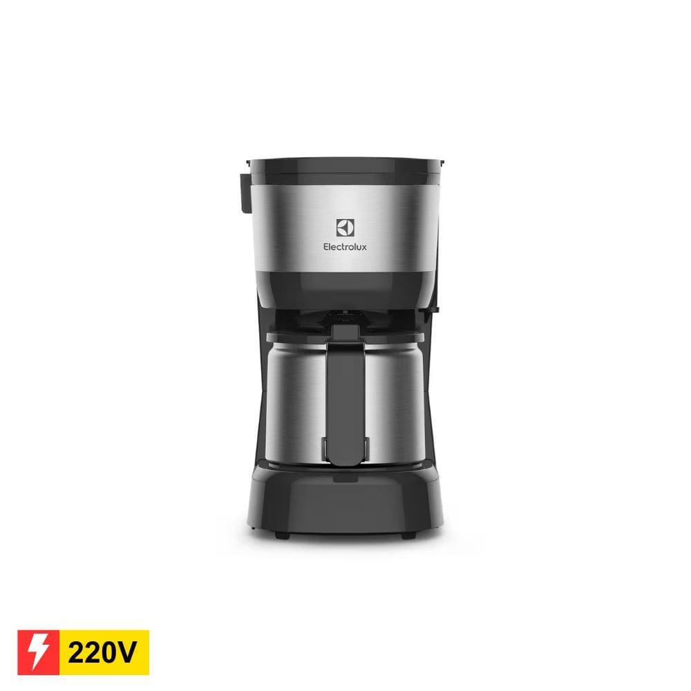 REEMBALADO: Cafeteira Elétrica Electrolux Efficient ECM12 Granite Gray 600ml - 220V