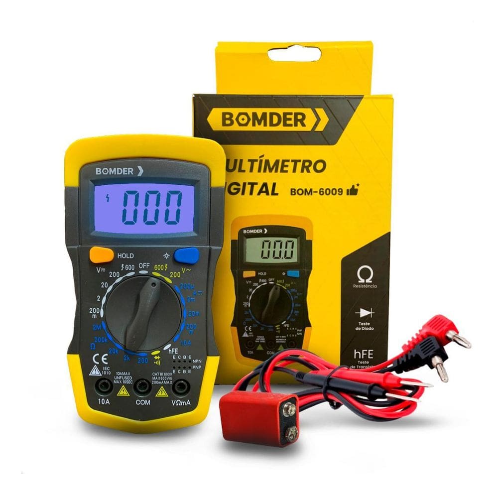 Multimetro Digital Bomvink Bom-6009