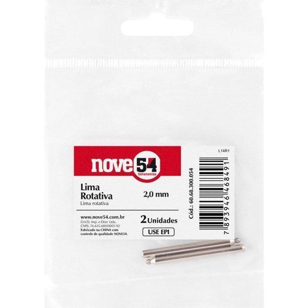 Lima Rotativa 2,0 Mm Nove54