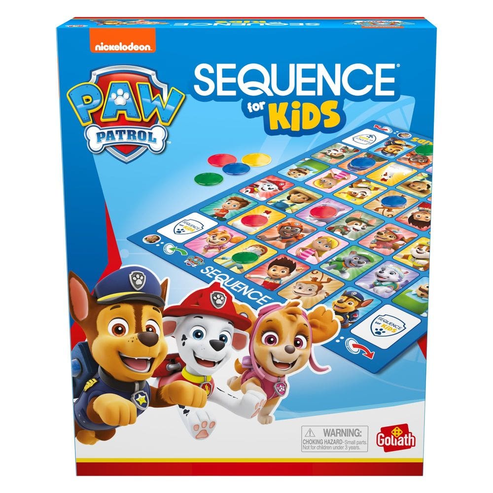 Jogo de correspondência Goliath Paw Patrol Sequence Kids 3+ Years