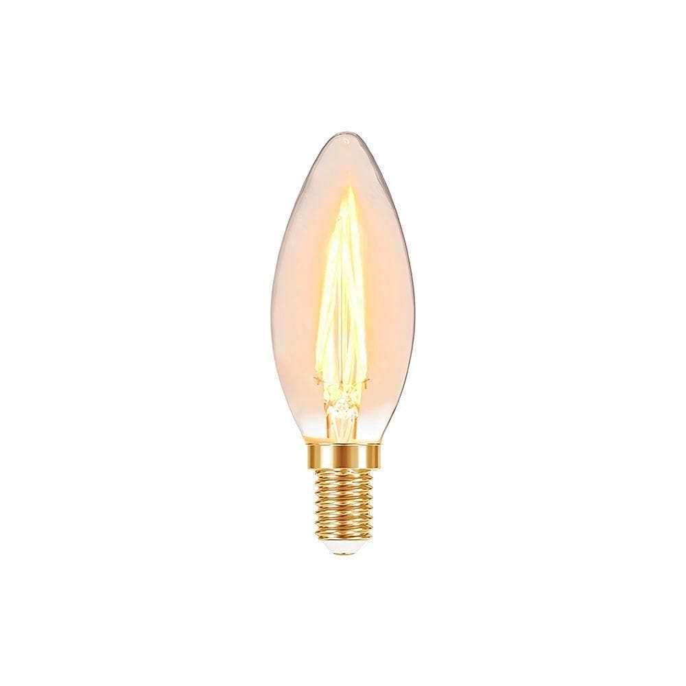Lâmpada Led Taschibra Filamento Vintage Vela B35 3w E14 220v 11080683