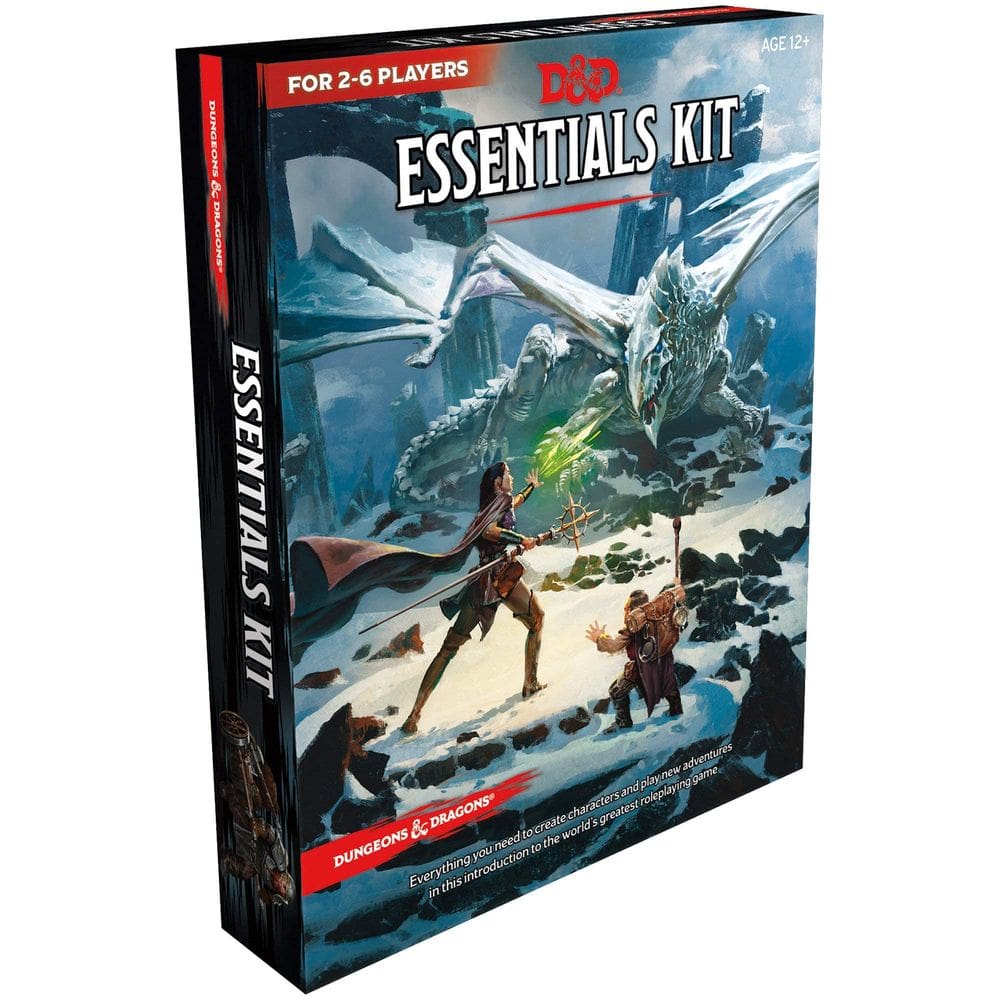 Kit Game Dungeons & Dragons Essentials para maiores de 12 anos