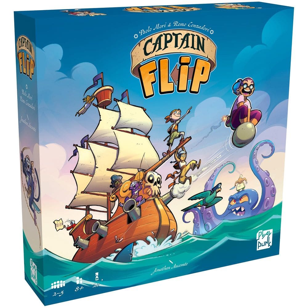 Jogo de tabuleiro PLAYPUNK PlayPunk: Captain Flip Pirate Theme