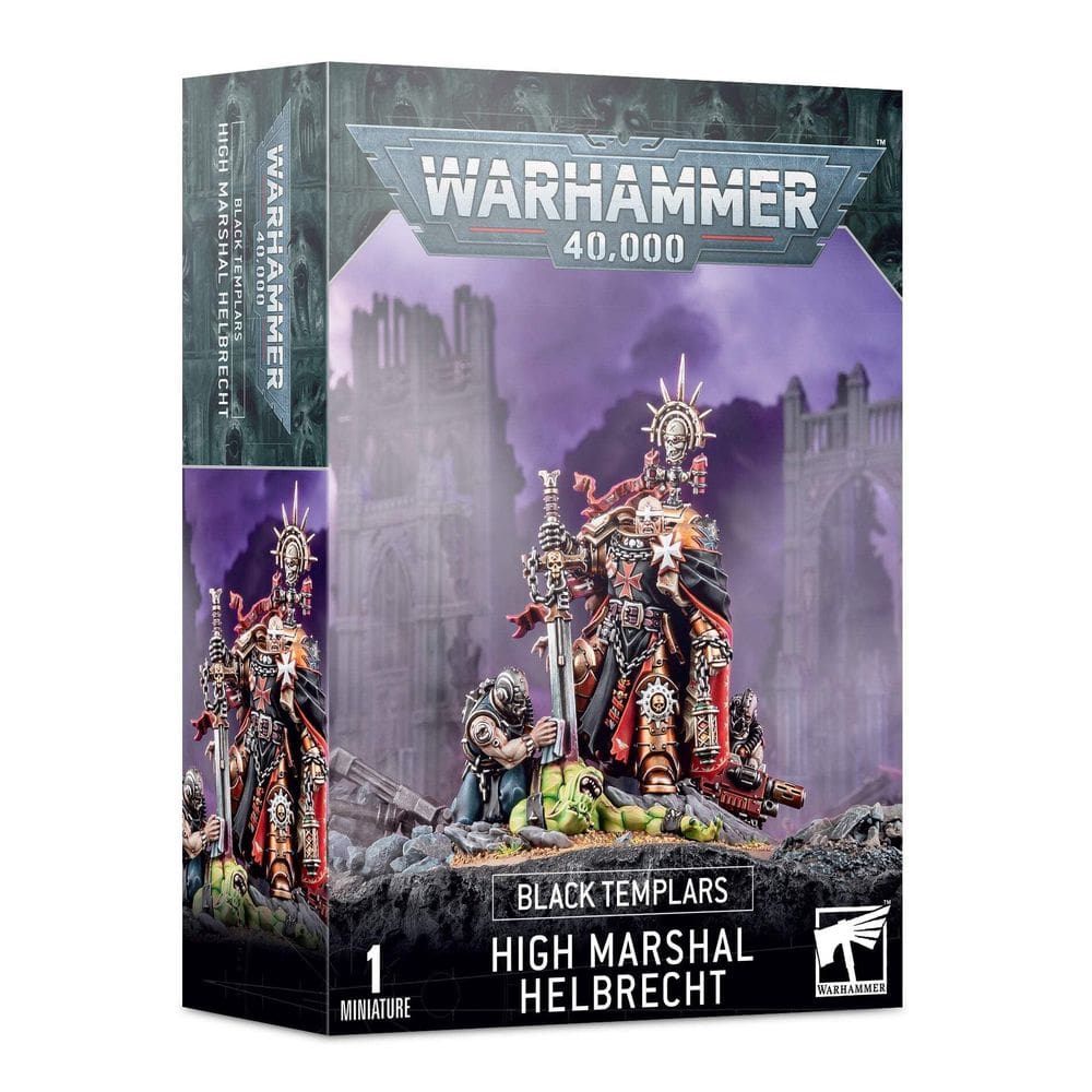 Workshop de jogos de ação e figuras Warhammer 40.000 Black Templars
