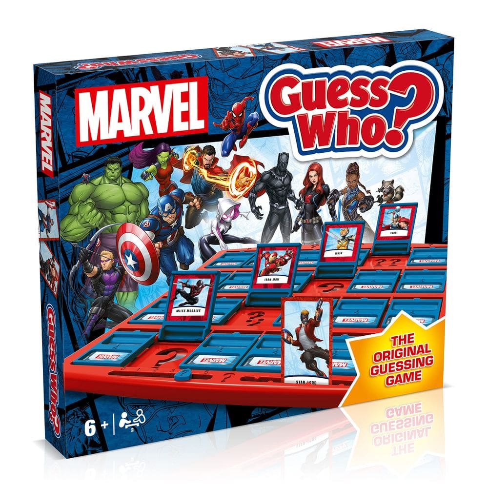 Movimentos para vencer jogos de tabuleiro Marvel Guess Who?