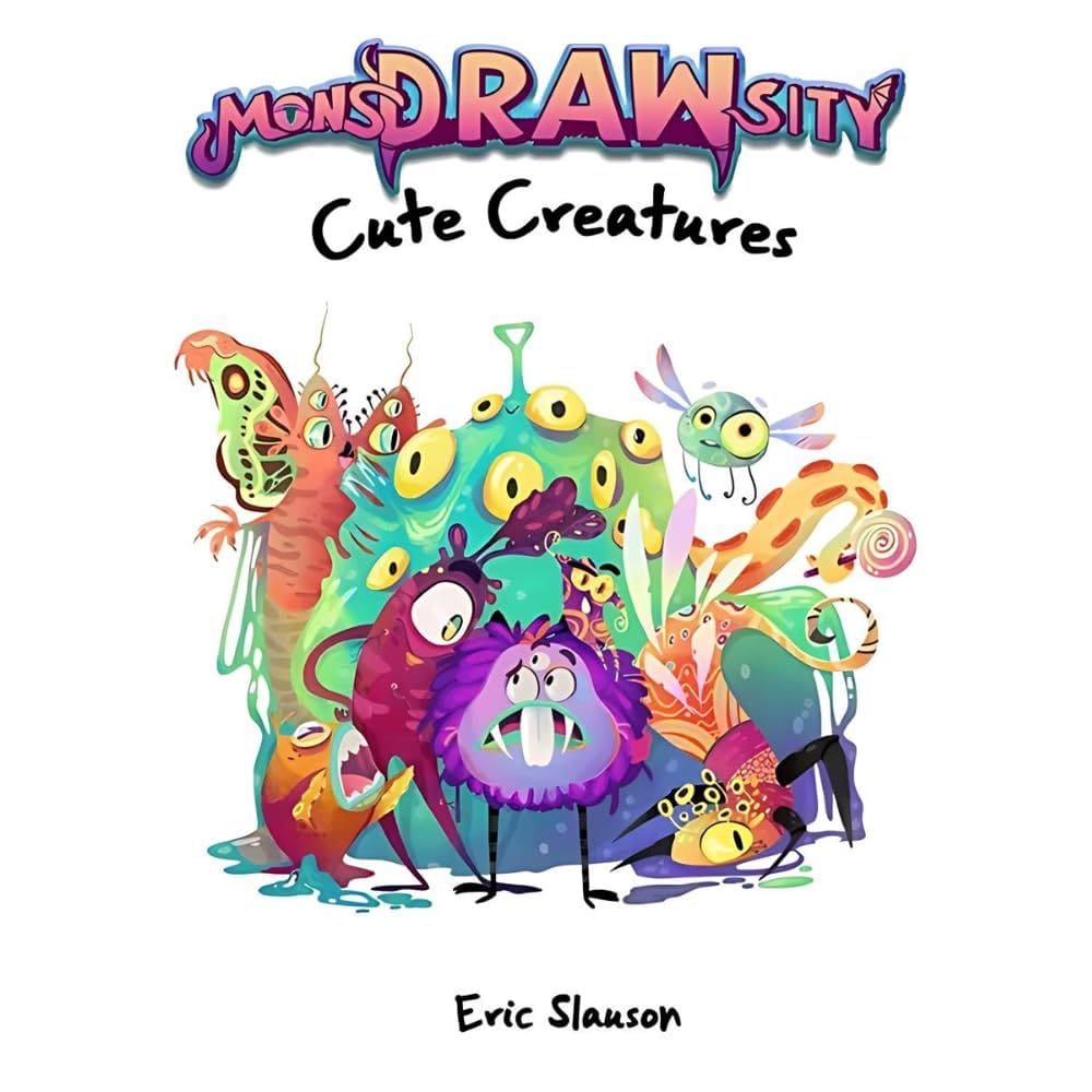 Jogo de expansão Deep Water Games MonsdrawSity Cute Creatures