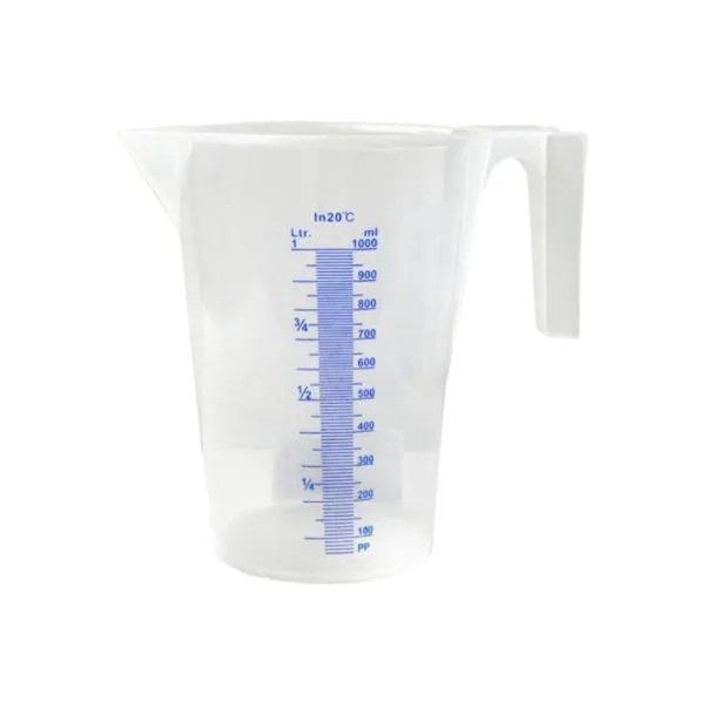 Jarra Graduada Transparente 1L Lupus
