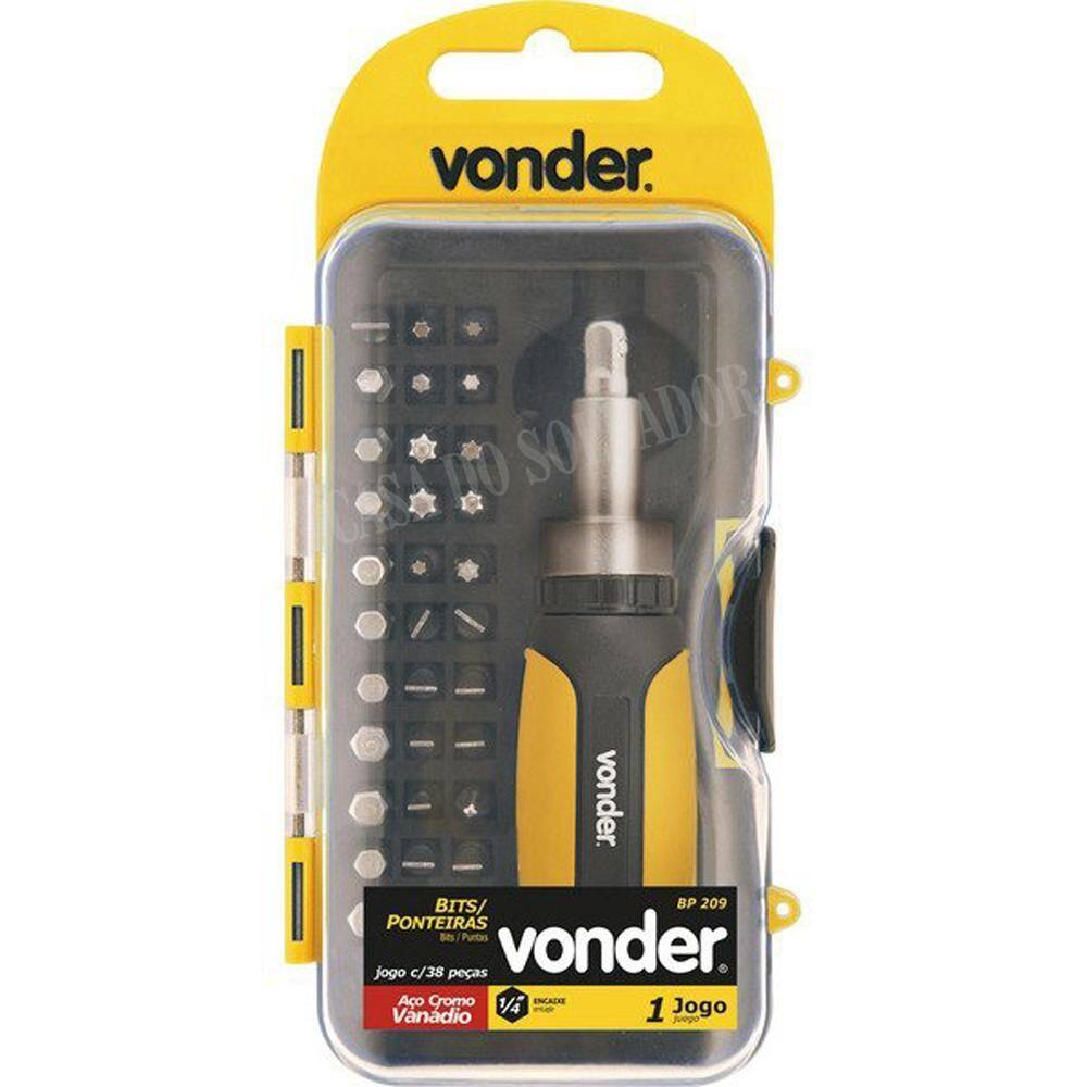 Bits/Ponteiras Vonder CRV 38PC BP209