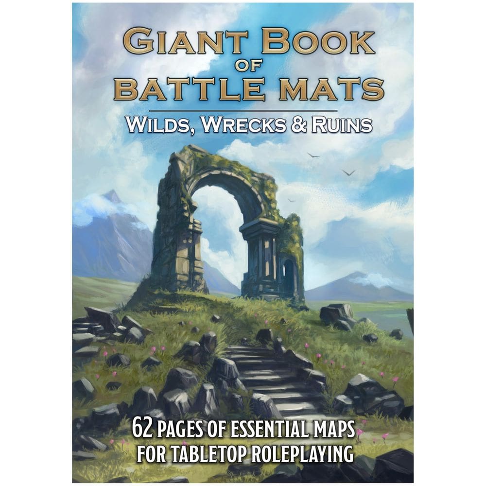 Livro de Battle Mats Wilds, Wrecks & Ruins de Loke