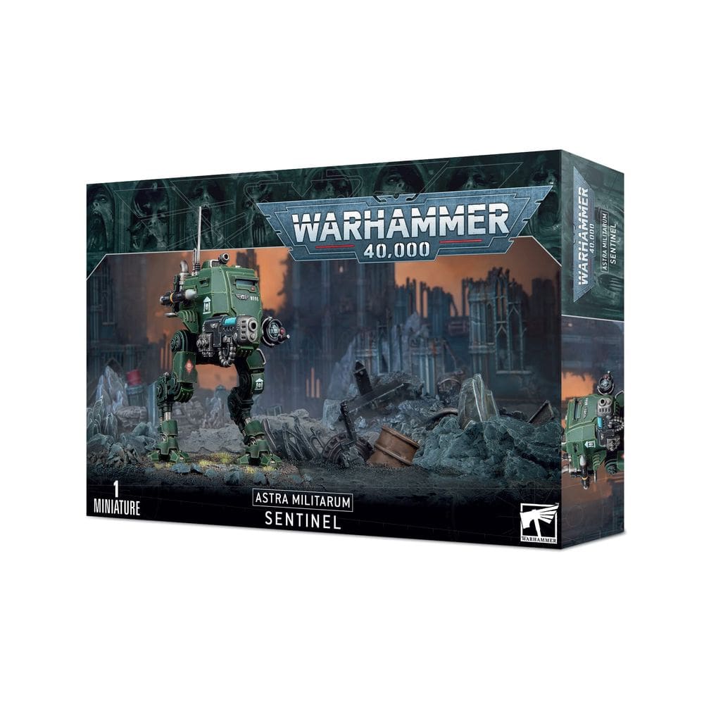 Workshop de jogos de brinquedo Warhammer 40K: Astra Militarum Sentinel