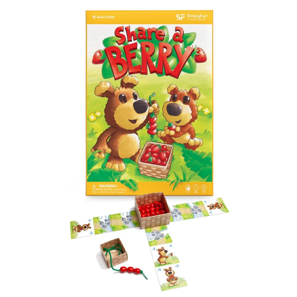 Jogo infantil SimplyFun Share a Berry Kids 3-5 anos