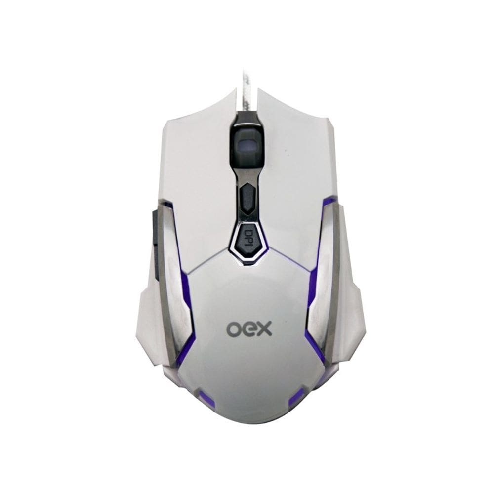 Mouse Gamer Robotic 7 Botões Macro 4000dpi Led MS308 Oex
