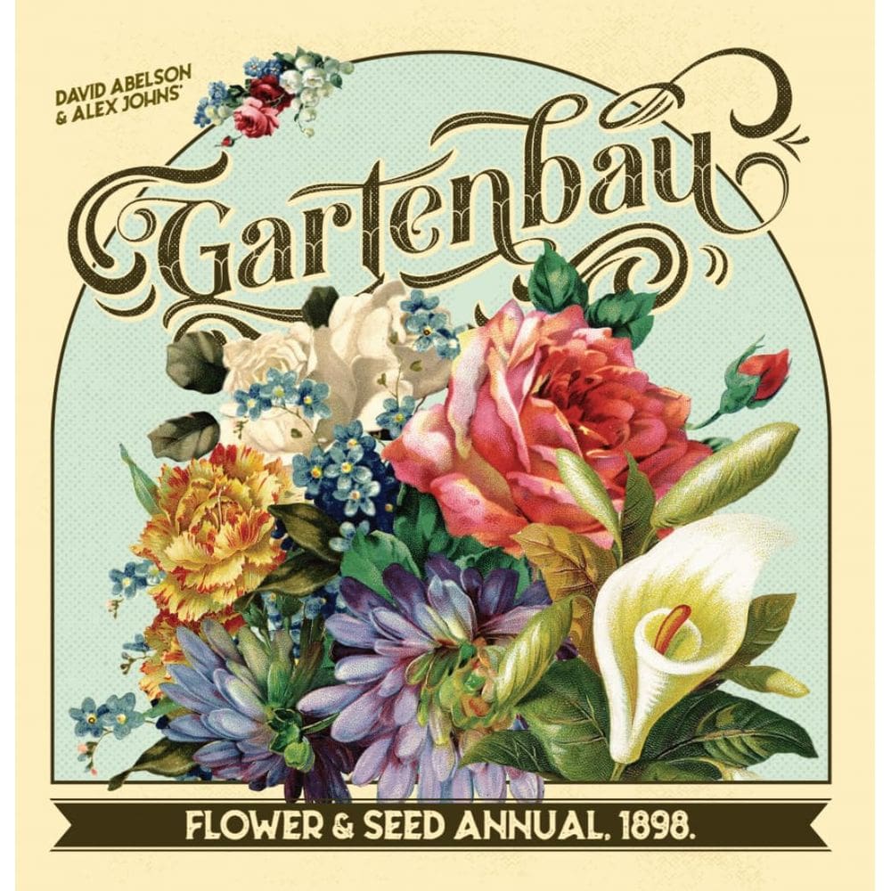 Jogo de tabuleiro 25th Century Games Gartenbau Gardening 19th Century