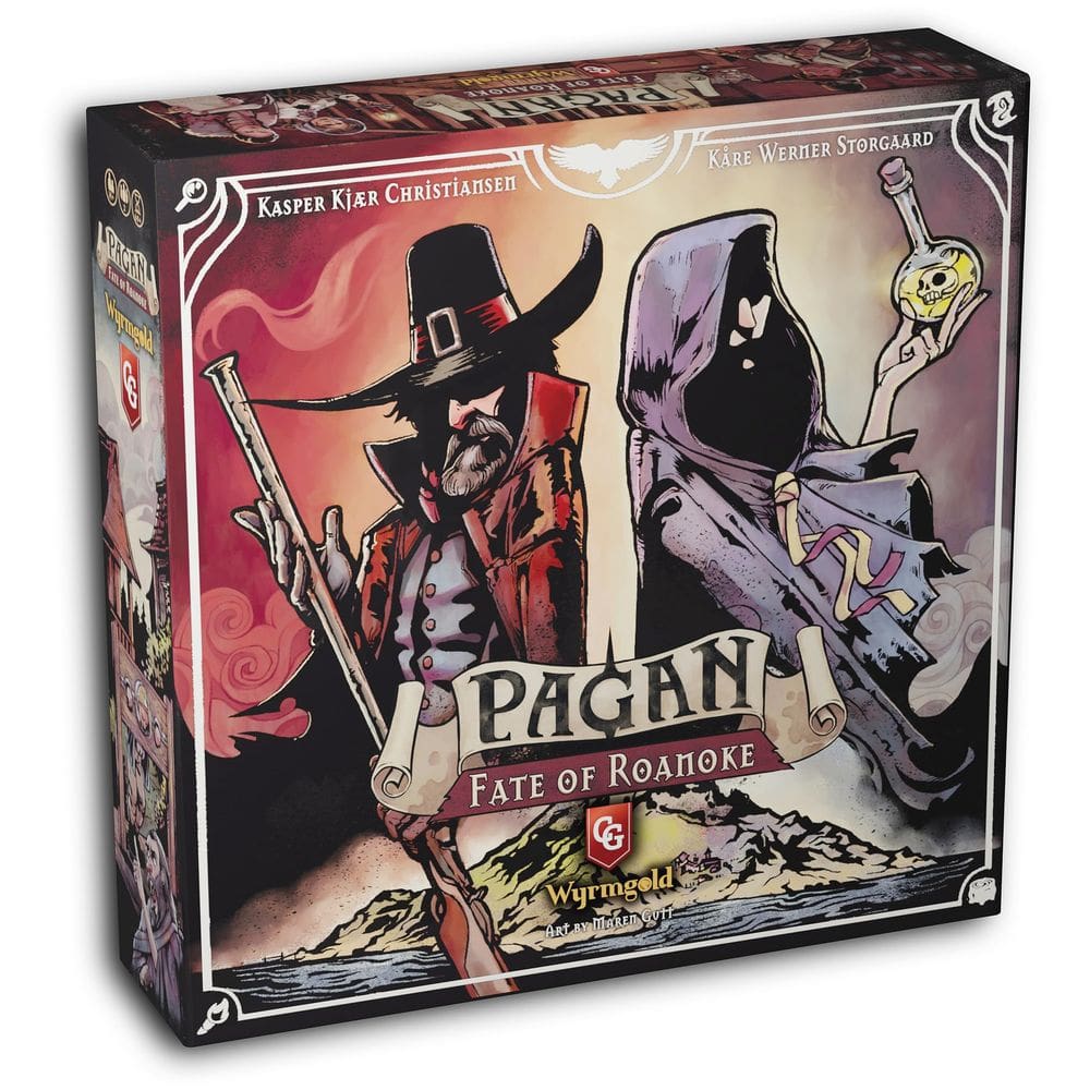 Jogo de cartas Capstone Games Pagan: Fate of Roanoke 2 Players