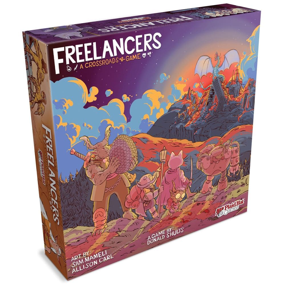 Jogo de Tabuleiro Plaid Hat Games Freelancers Pós-Apocalípticos