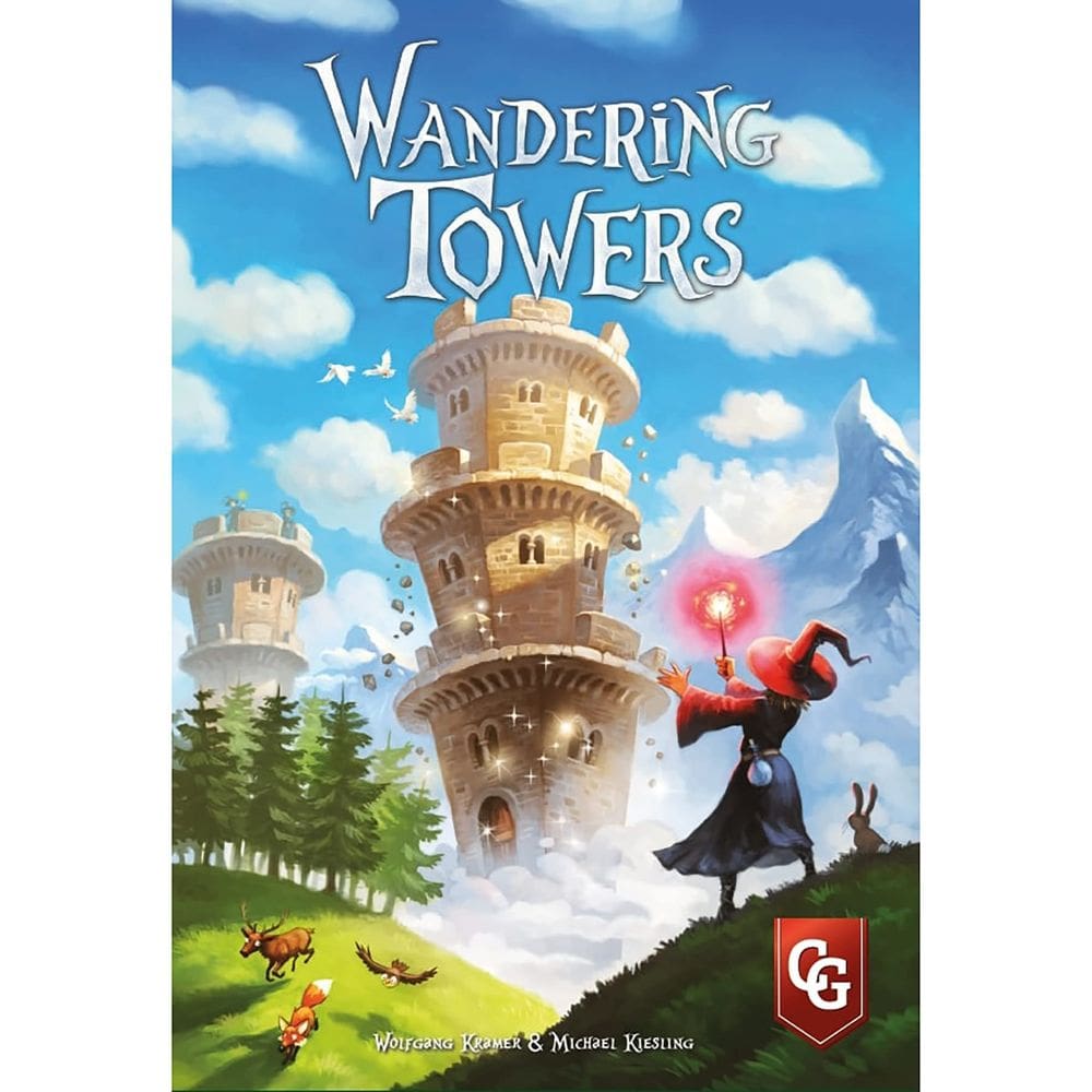 Jogo de tabuleiro Capstone Games Wandering Towers Strategy para 6 jogadores