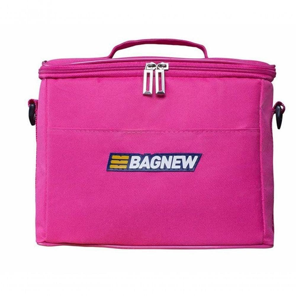Bolsa Térmica 4 Potes - Economic Grande - Cor: Rosa