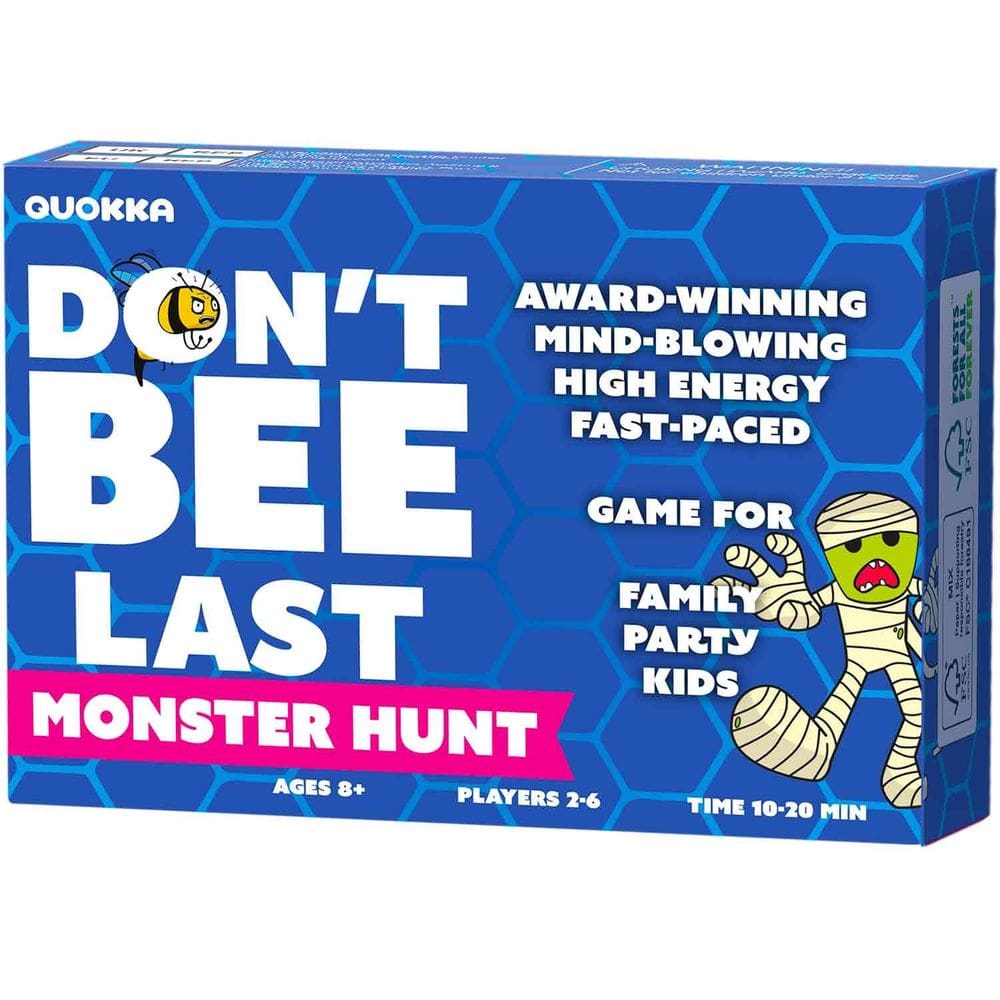 Jogo de Tabuleiro QUOKKA Monster Hunt Family Kids 8-12 Anos