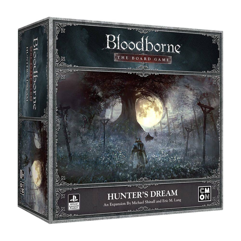 Jogo de tabuleiro CMON Bloodborne O jogo de tabuleiro Hunter`s Dream Expansion