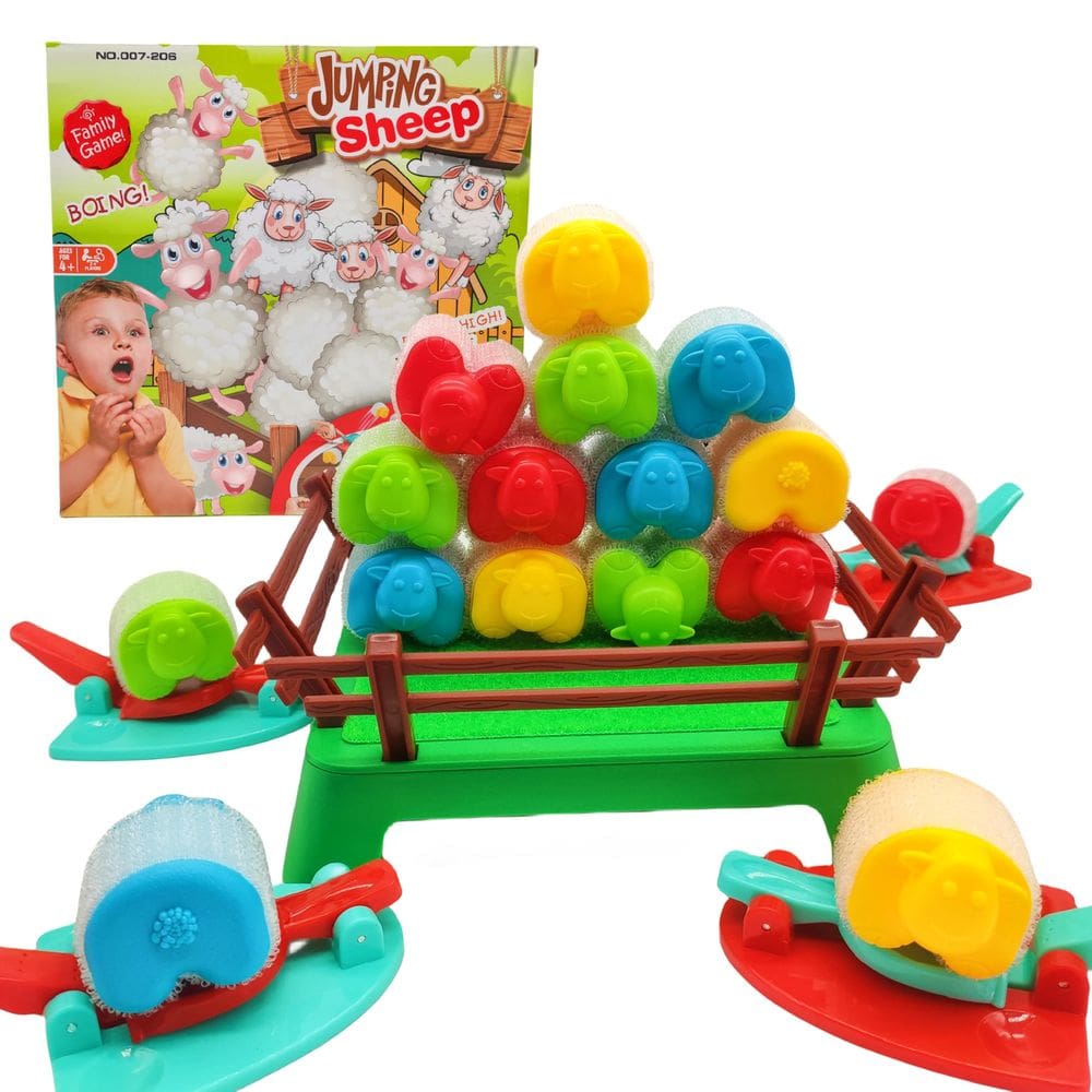 Jogo de tabuleiro Ybgocot Jumping Sheep para crianças de 4 a 12 anos