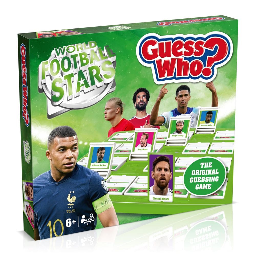 Movimentos para vencer jogos de tabuleiro World Football Stars Guess Who