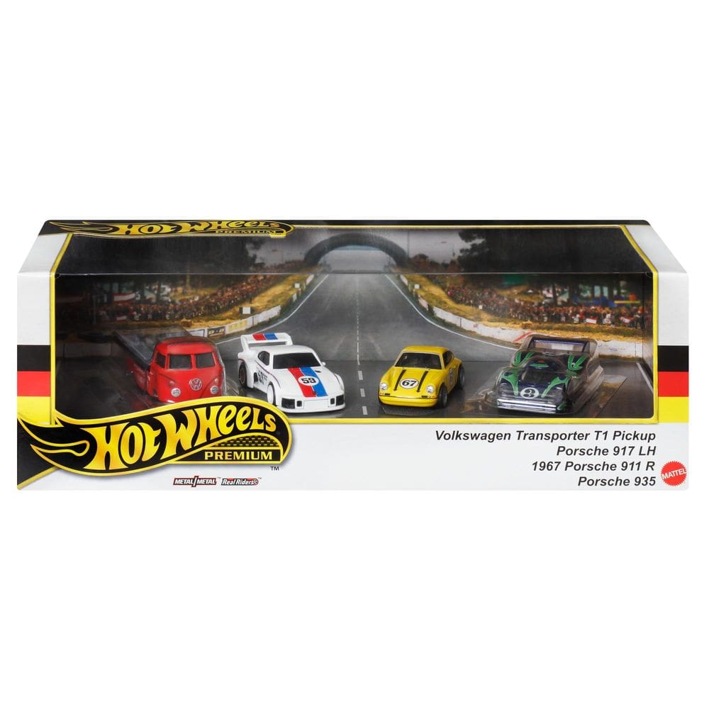 Conjunto de colecionador Mattel Hot Wheels HRT54 Porsche Renschport