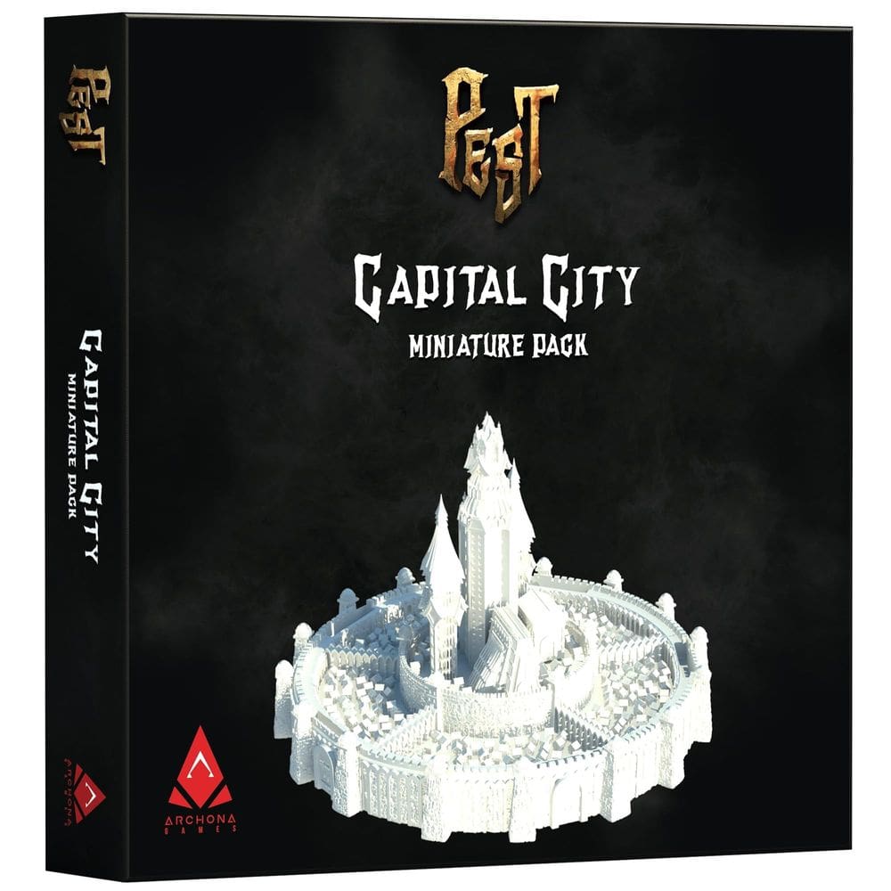 Pacote em miniatura Archona Games Pest Capital City Upgrade