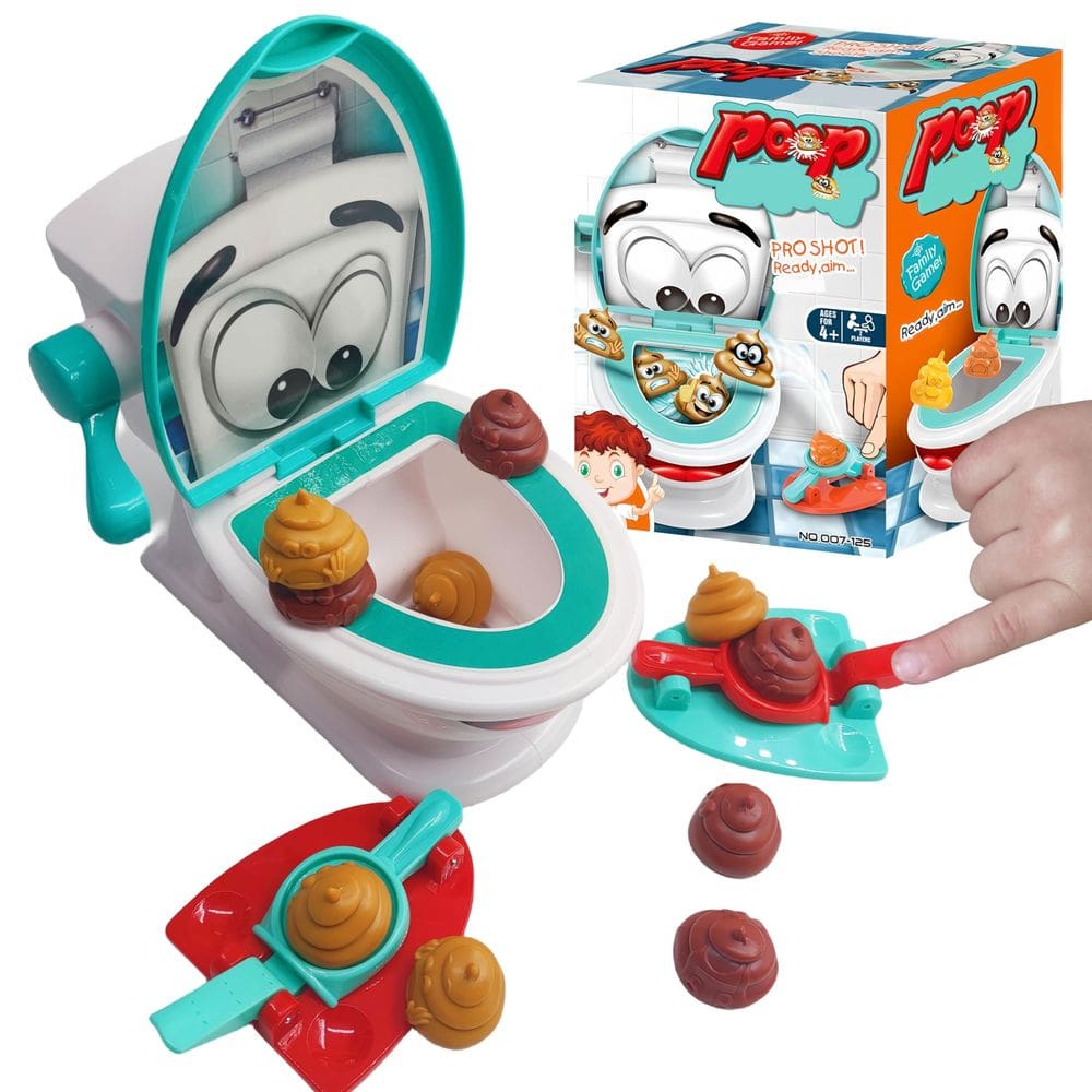 Floor Game Ybgocot Poop Game para 4 a 12 crianças, jogos de tabuleiro para família