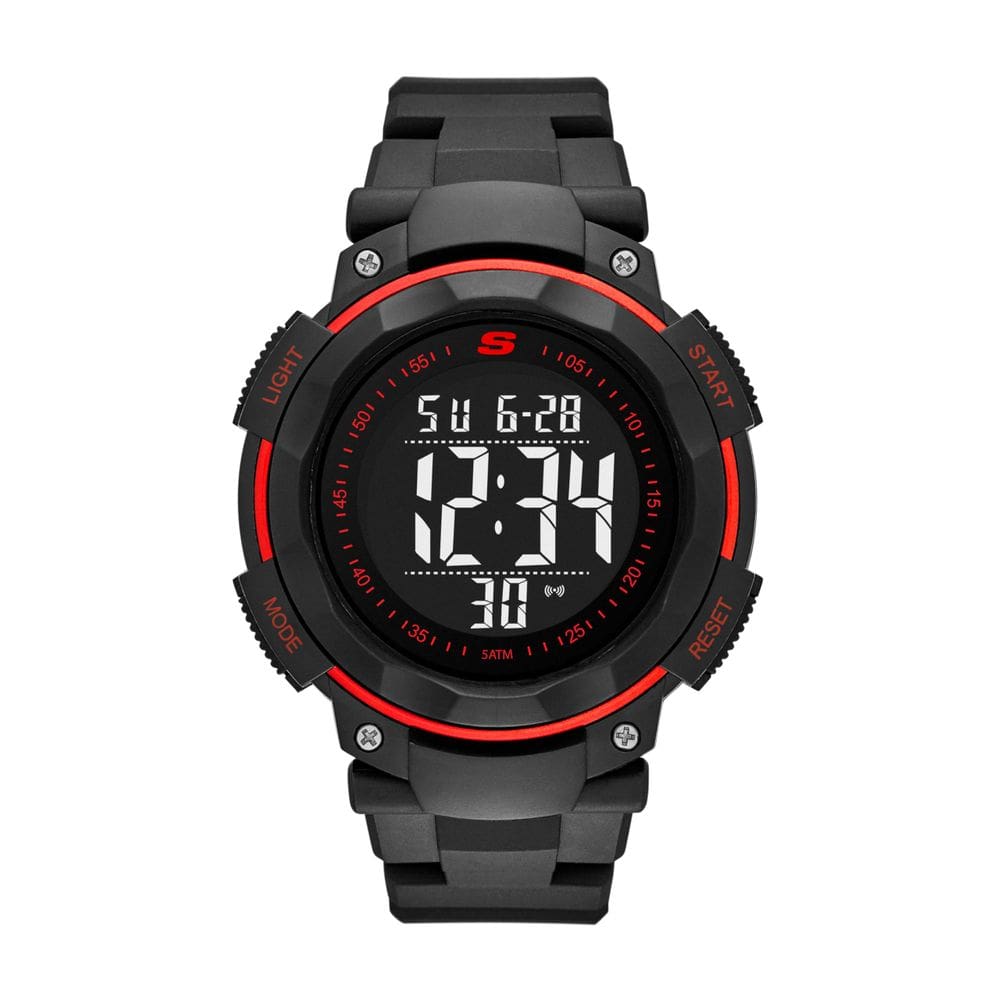 Relógio Skechers Ruhland SR1022 cronógrafo digital para homens