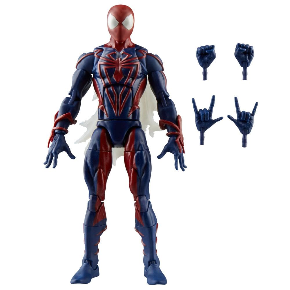 Boneco de ação Marvel Spider-Man Unlimited de 15 cm com acessórios