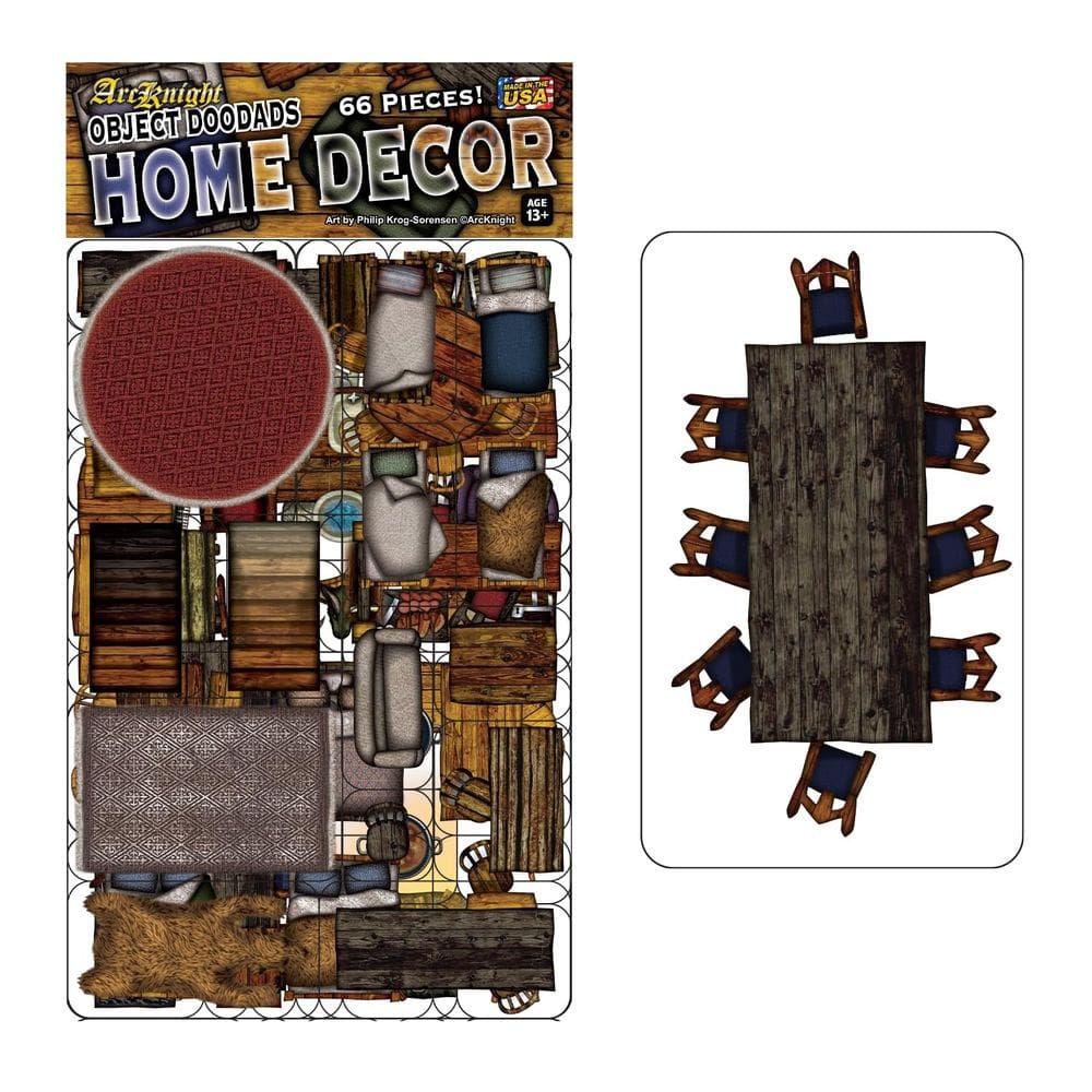 Objetos de RPG Arcknight para Dungeons & Dragons
