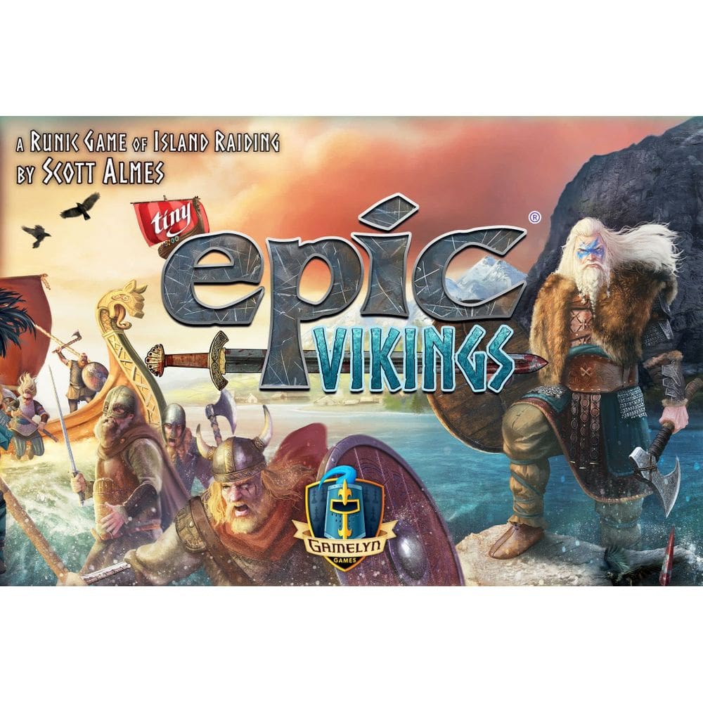 Jogo de Tabuleiro Gamelyn Games Tiny Epic Vikings 1-4 jogadores para adultos