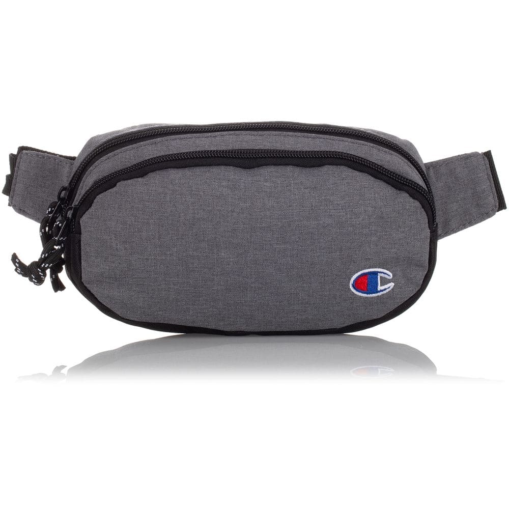 Mochila de cintura Fanny Champion Signal unissex para adultos cinza/preta