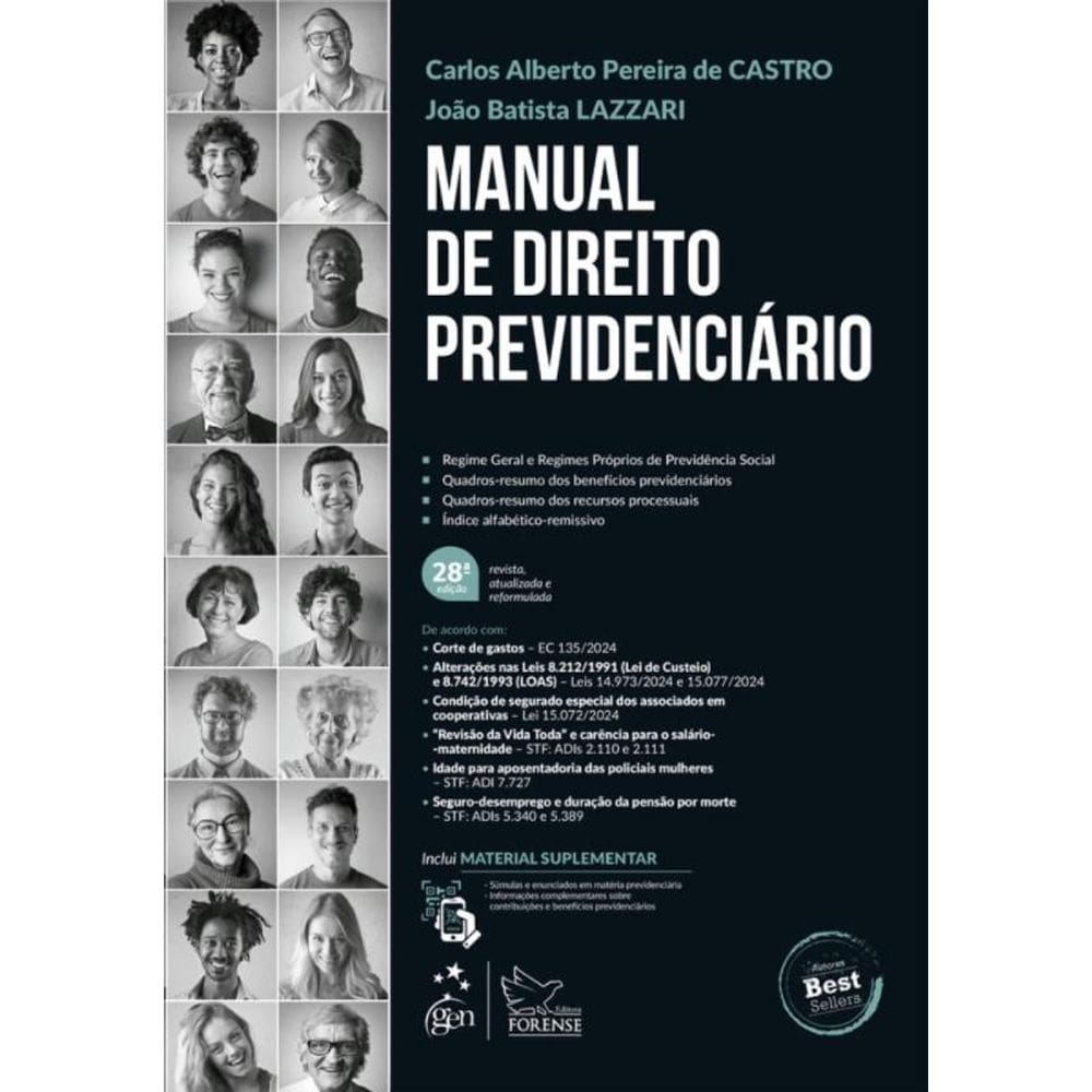 Manual De Direito Previdenciário - 28ª Edição 2025