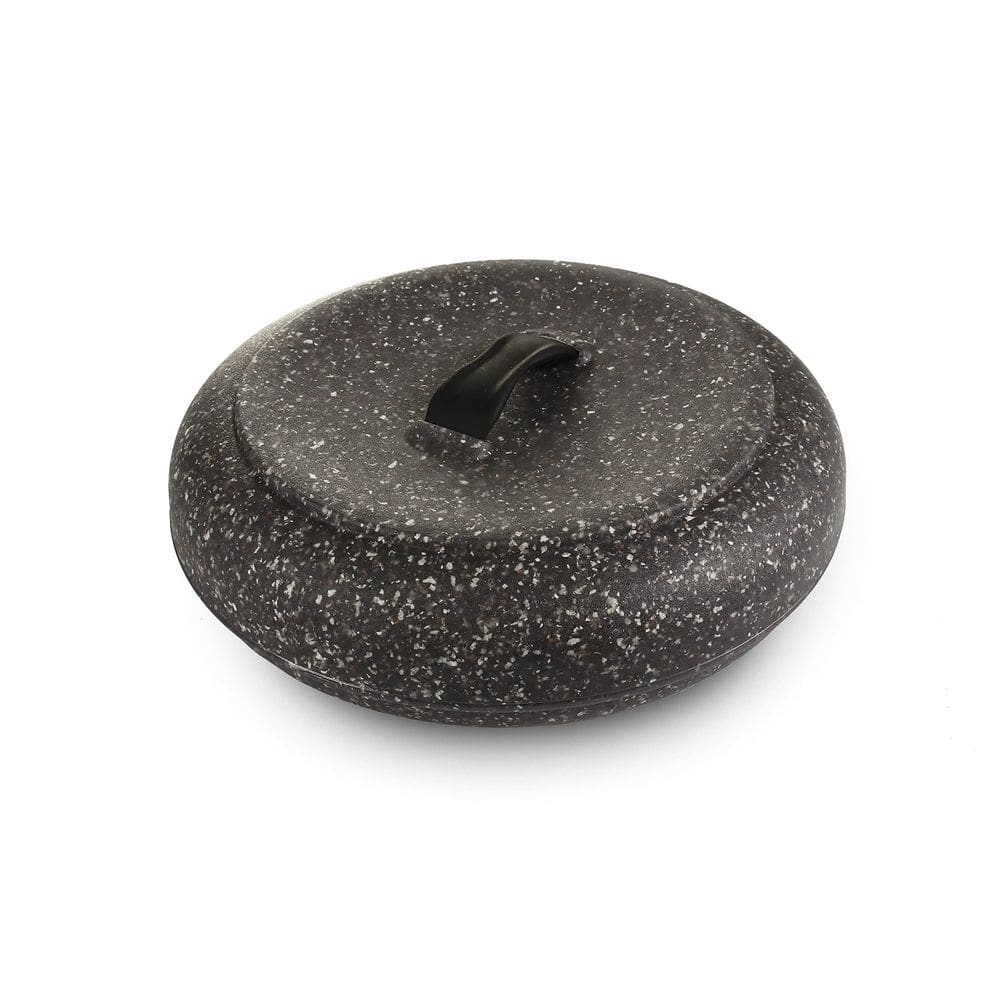 Aquecedor de tortilla Dexas com padrão de granito para micro-ondas de 2,5 cm